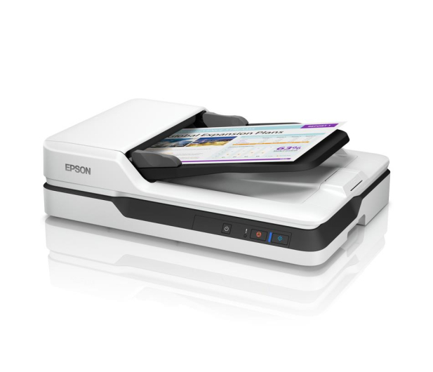EPSON Skaner WF DS-1630 A4/USB3/25ppm/ADF50/1200dpi B11B239401 - 367325 - zdjęcie